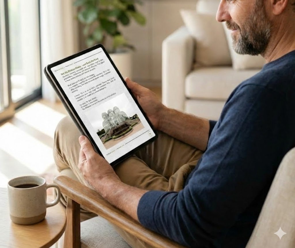 Sample spread showing checklists and decision blocks